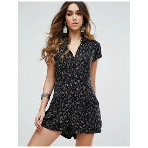 Free People Debby Dot Romper Playsuit sz M
